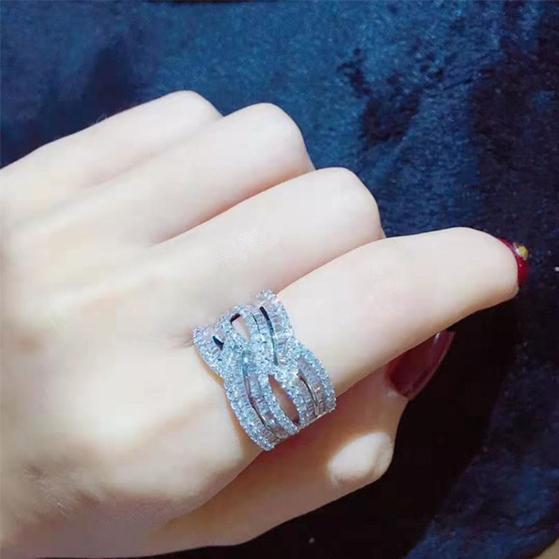 Anillo de oro de 18 quilates con diamantes naturales reales de 1,45 quilates, las joyas de compromiso y boda tienen el certificado 0032